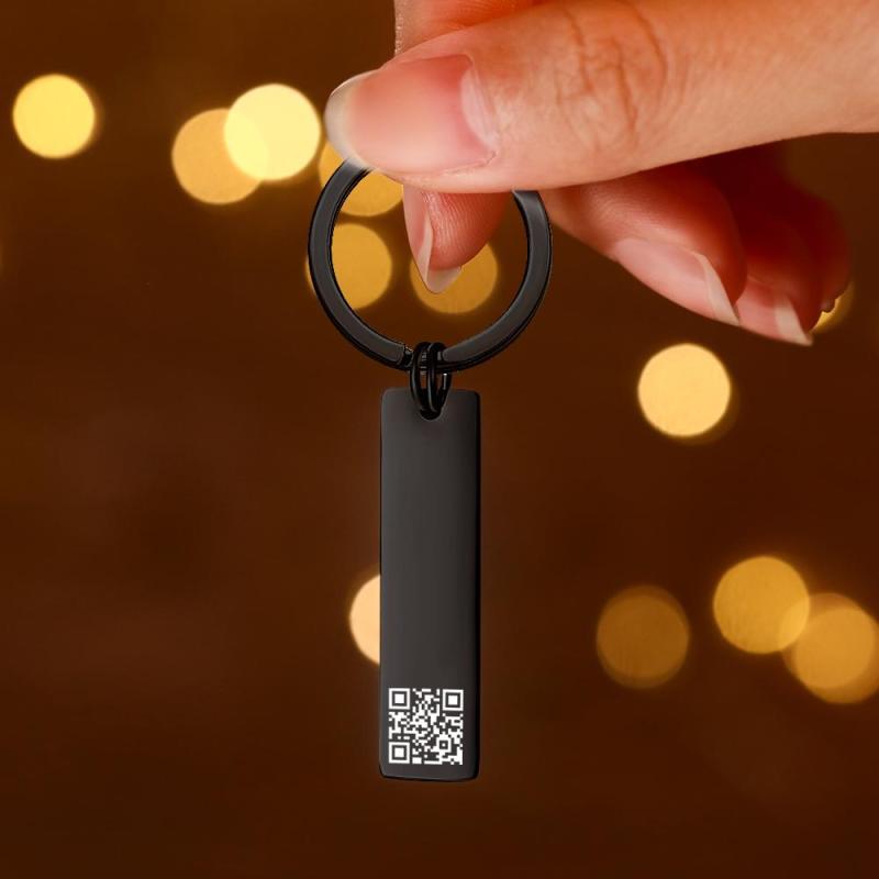 Custom QR Code Keychains