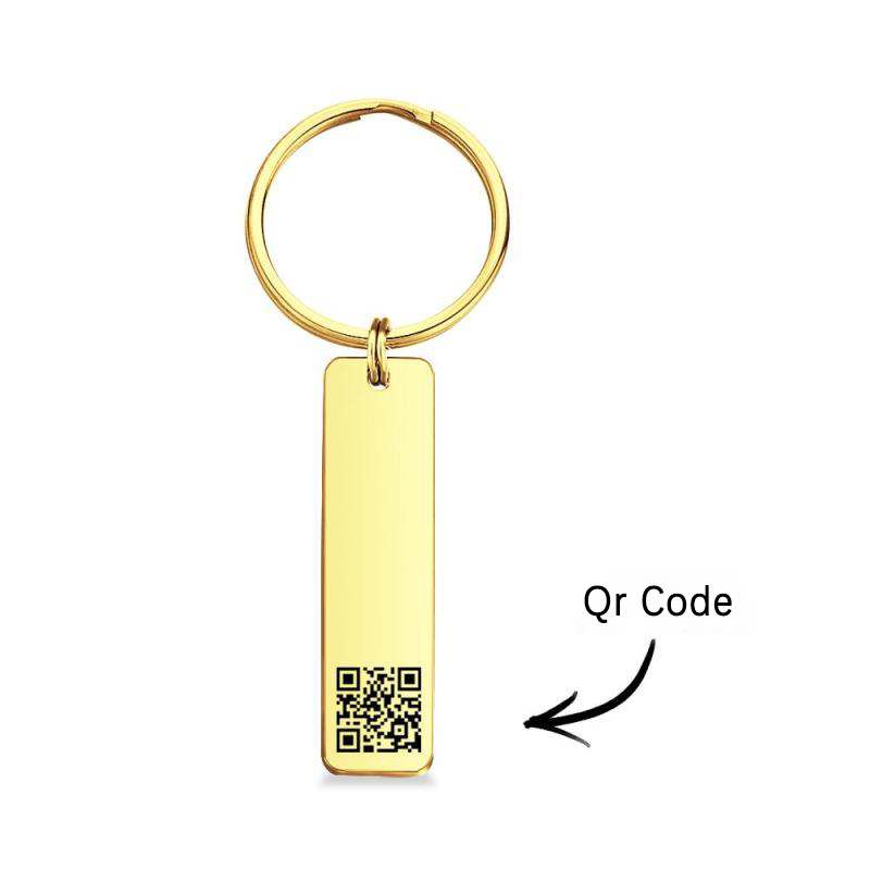 Custom QR Code Keychains