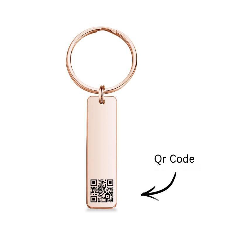 Custom QR Code Keychains