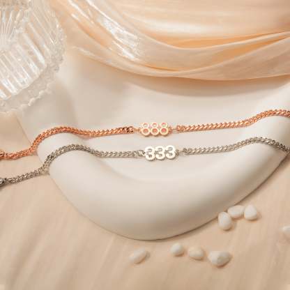 Customized Angel Number Bracelet
