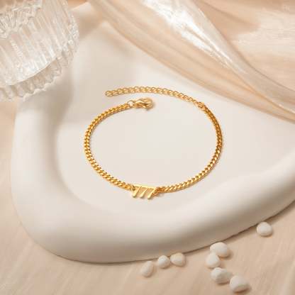 Customized Angel Number Bracelet