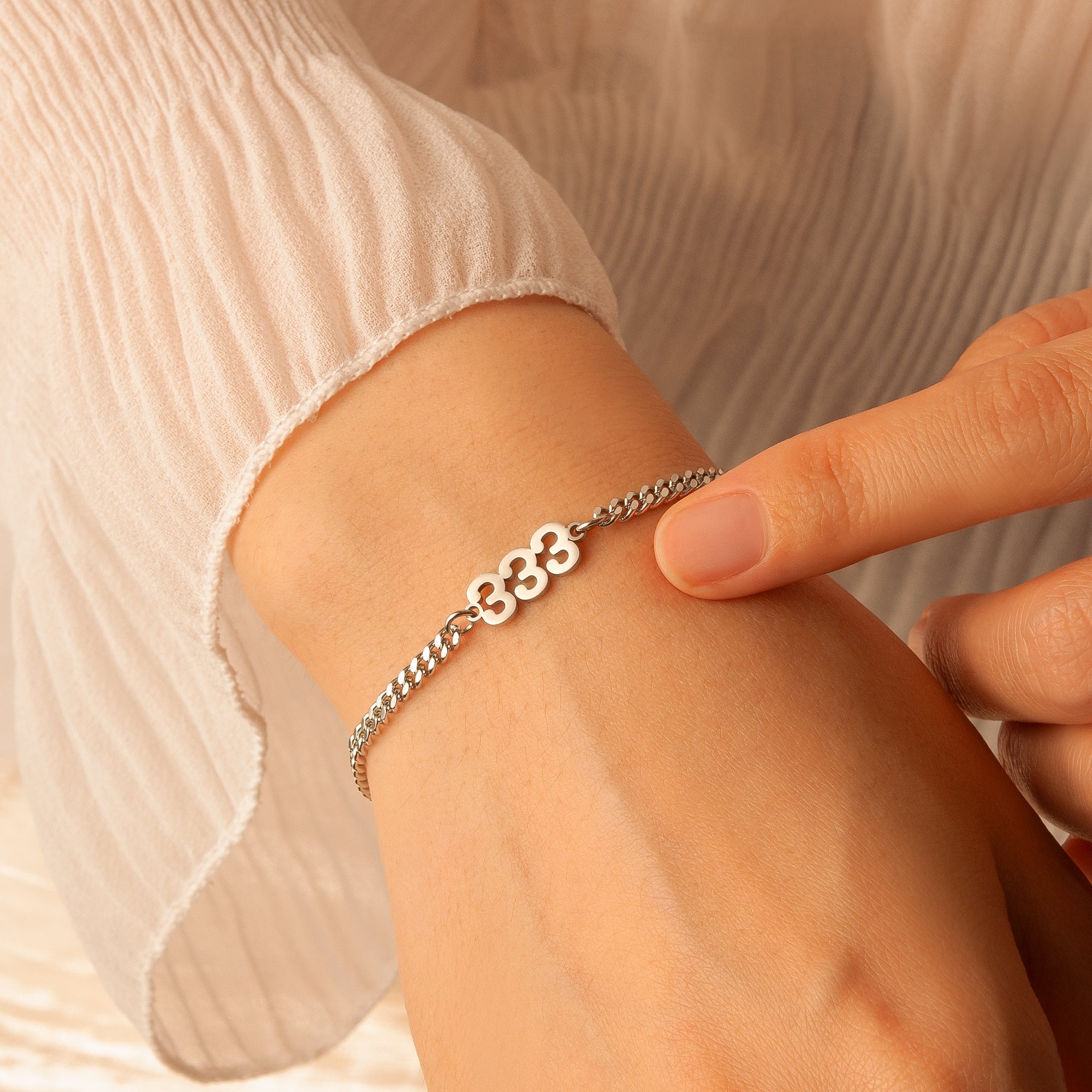 Customized Angel Number Bracelet