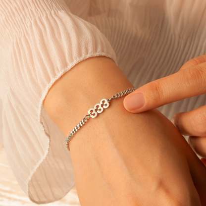 Customized Angel Number Bracelet