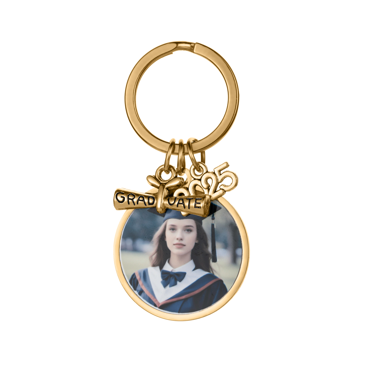 Personalized Photo Printed Keychain