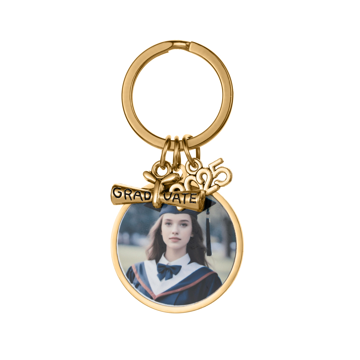 Personalized Photo Printed Keychain
