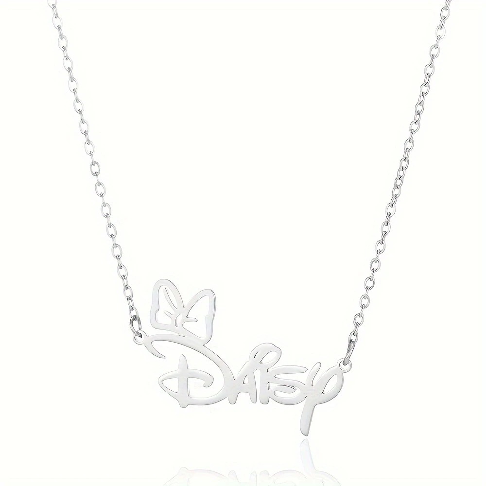 Personalized Bow - Name Necklace