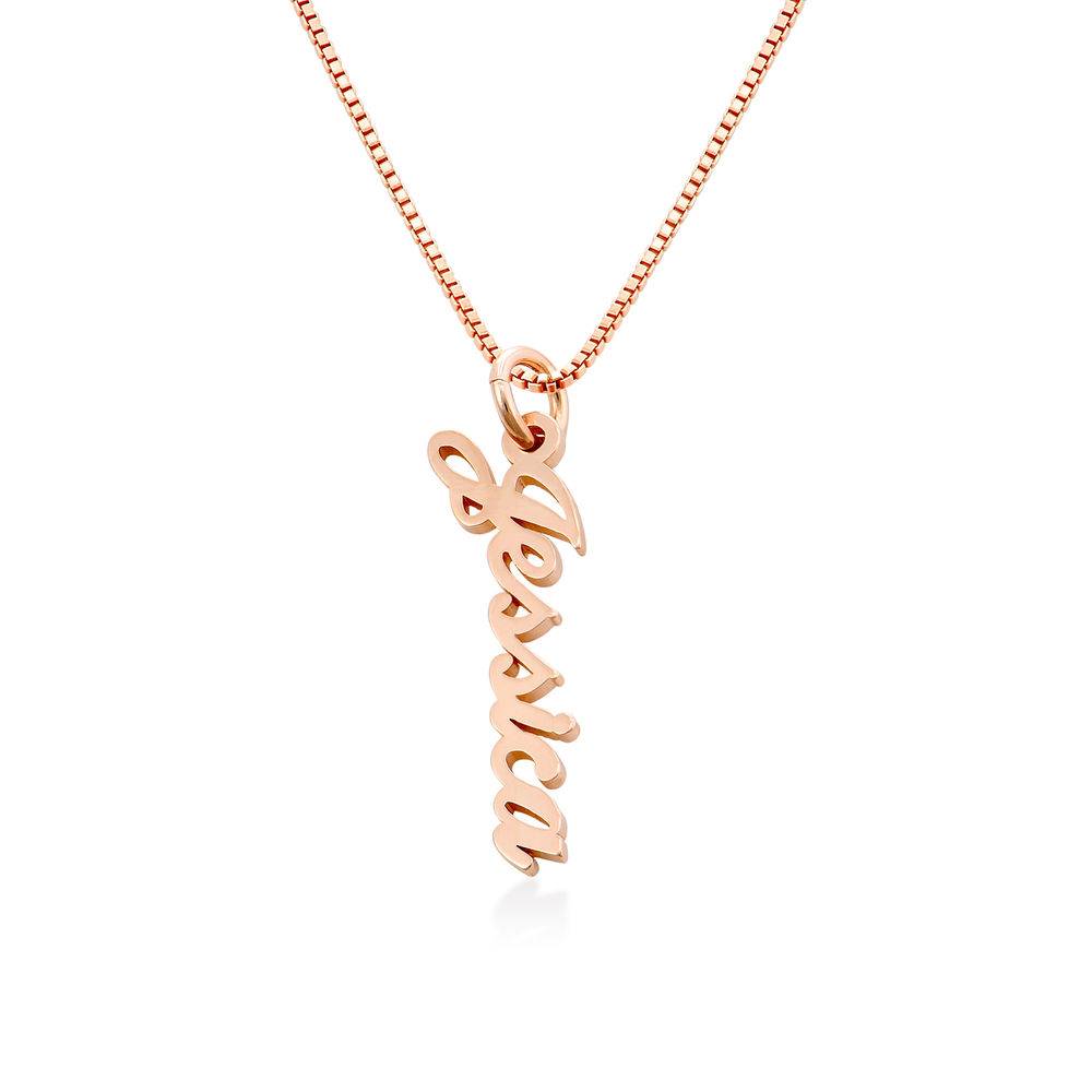 Vertical Multiple Name Necklace