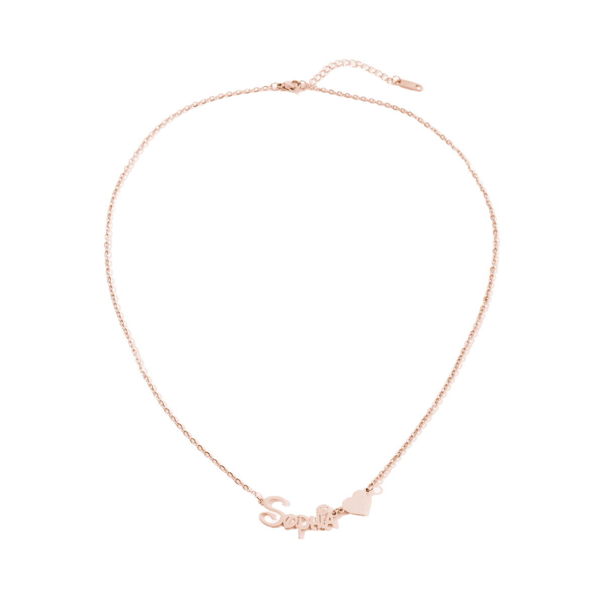 [Copy]Custom Name Necklace with Playful Font 