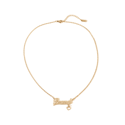 [Copy]Custom Name and DIY Symbol Necklace 