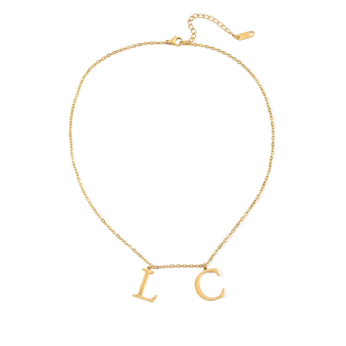 Custom Letter Pendant Necklaces