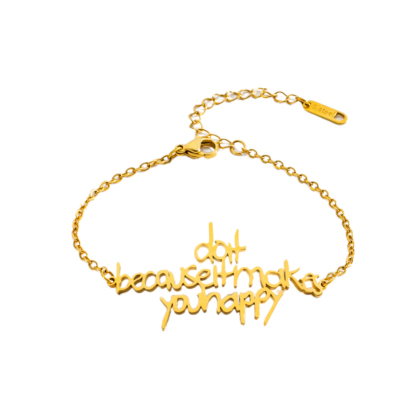 Custom Hand Painted Text and Pattern Bracelets and AnkleS 