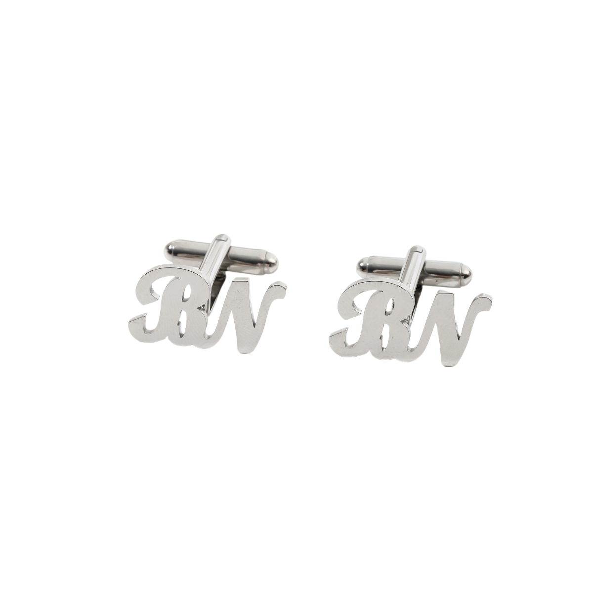 Custom Lively Font Letter Cufflinks