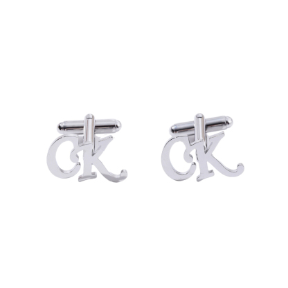 Custom Elegant Font Letter Cufflinks
