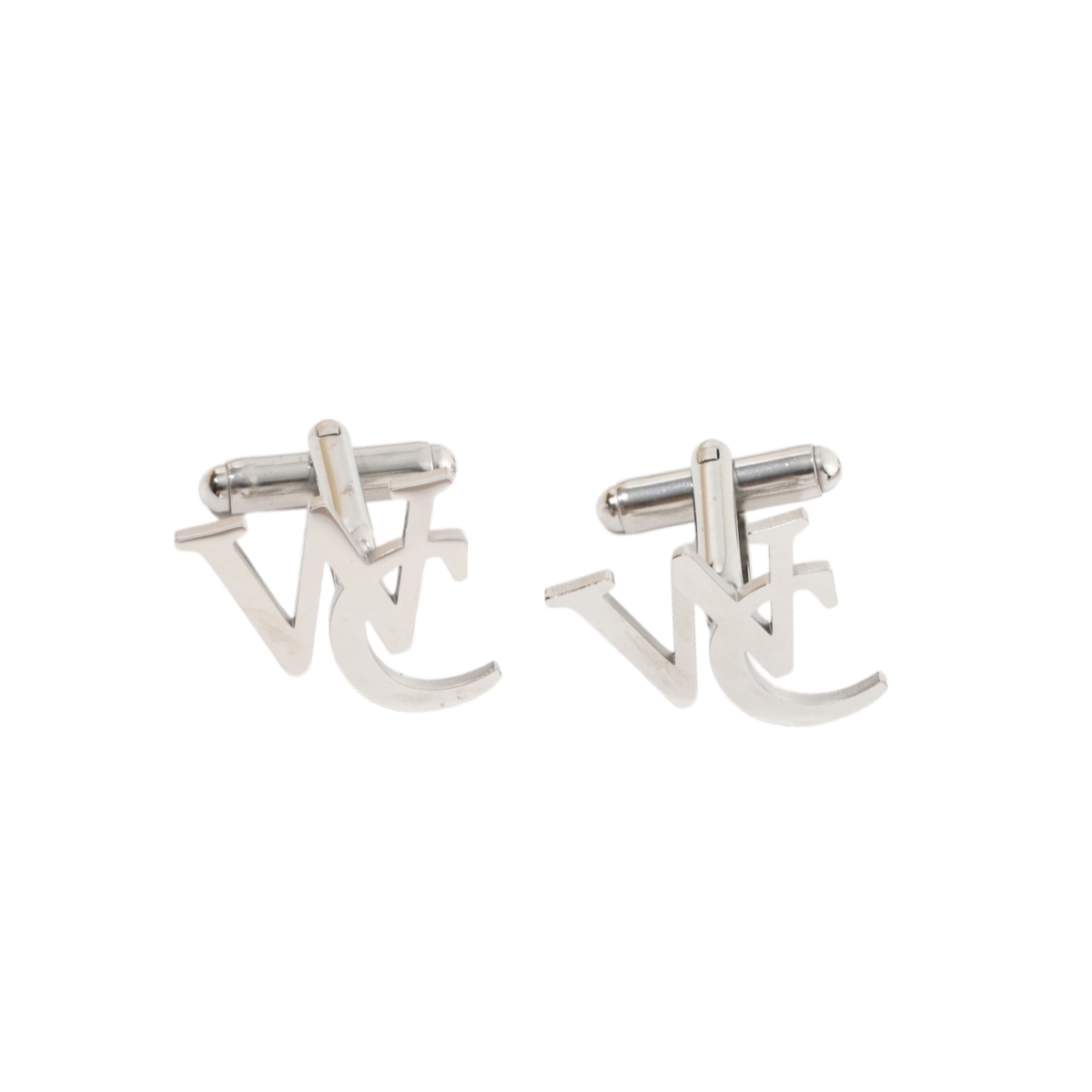 [Copy]Custom Misaligned Letter Cufflinks
