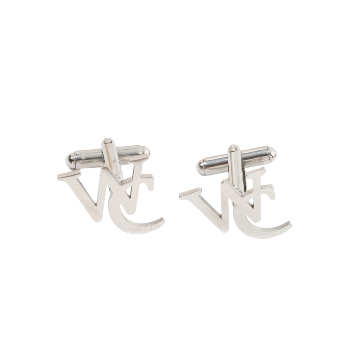 [Copy]Custom Misaligned Letter Cufflinks