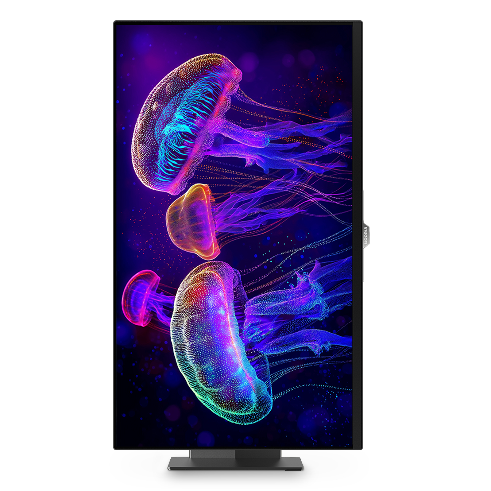 KOORUI Stellux 27’’ QD-OLED 240Hz Gaming Monitor, QHD 1440P Display with AdaptiveSync, 0.03ms (GtG), HDR True Black 400, HDMI 2.1 & DisplayPort, Tilt/Height/Swivel Stand, S2721XO