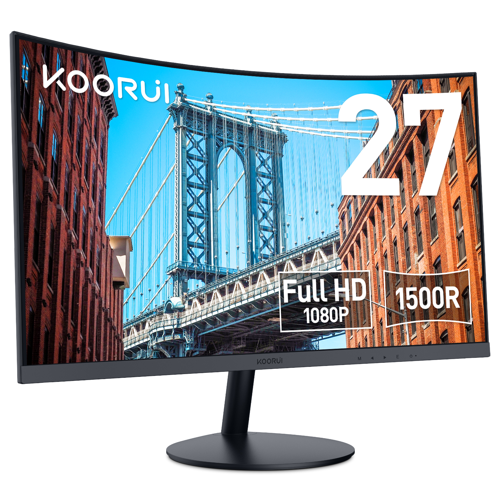 姚颖心 12-13 11:09:19 [文件：27N5CA-主图.zip]  姚颖心 12-13 11:09:22 KOORUI 27-inch Curved Computer Monitor- Full HD 1080P 75Hz Gaming Monitor 1500R LED Monitor HDMI VGA, Tilt Adjustment, Eye Care, Black 27N5CA