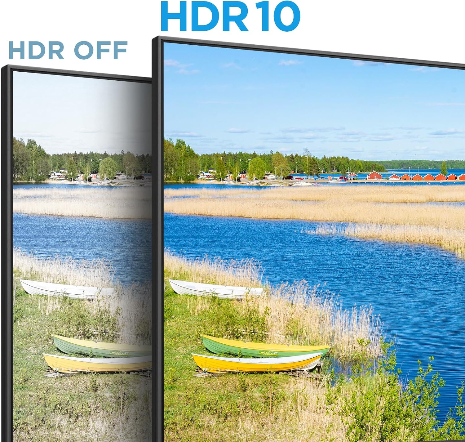 KOORUI 27 Inch 4K UHD Monitor, 3840 x 2160 IPS Display 5ms 60Hz HDR 10, 90% DCI-P3, Frameless, 2X HDMI 2.0 & DisplayPort 1.4, VESA Mountable, Eye Care