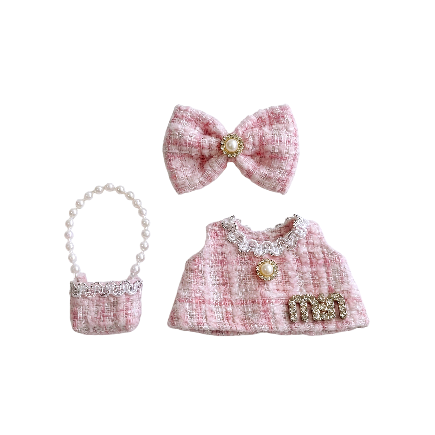 MiMiaようちえん シリーズ 10cmドールコスチューム 手作りmimia フィギュア対応着用（フィギュア除く）