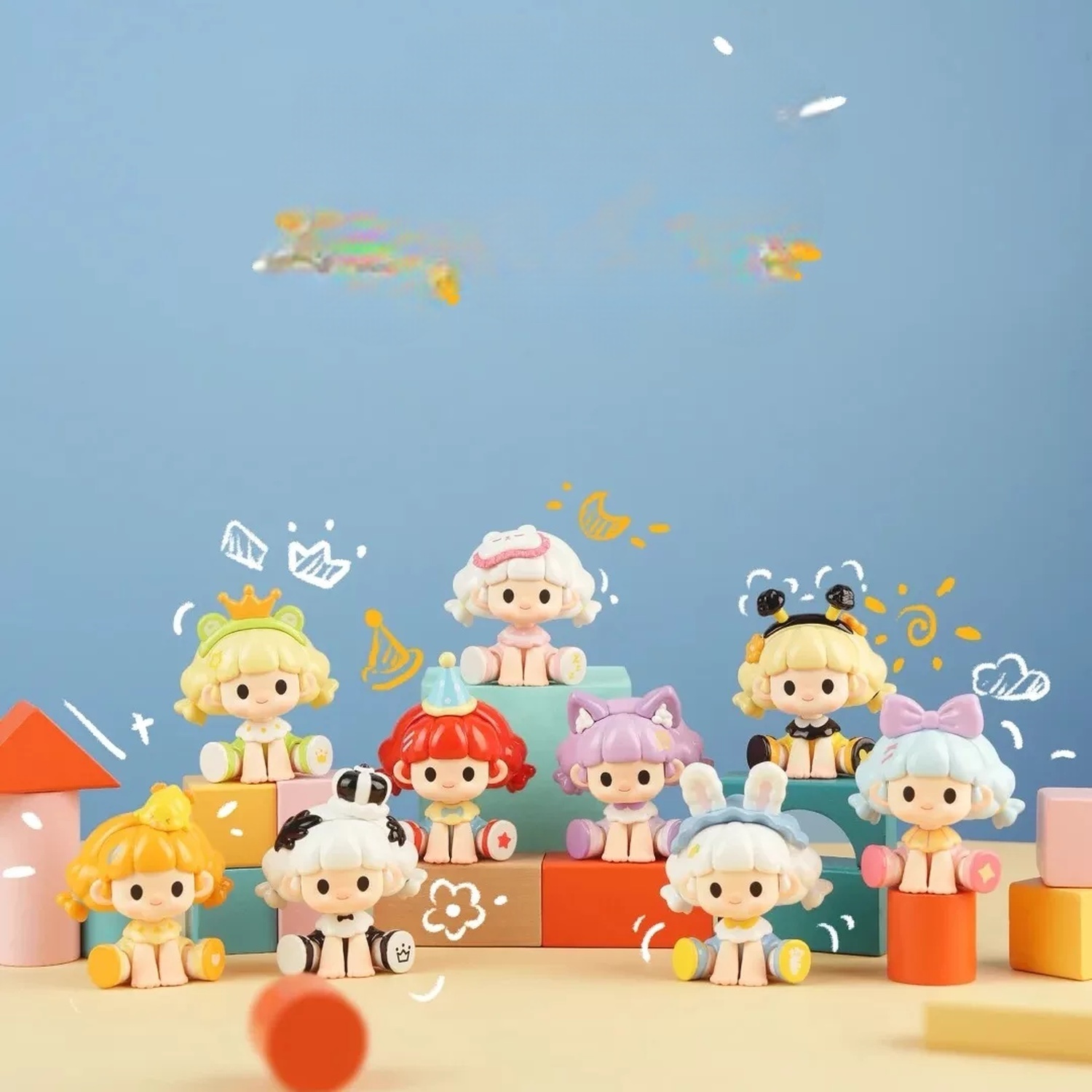 TiTi の魔法クローゼット シリーズ ミニフィギュア ブラインドボックス 開封後キャンセル禁止