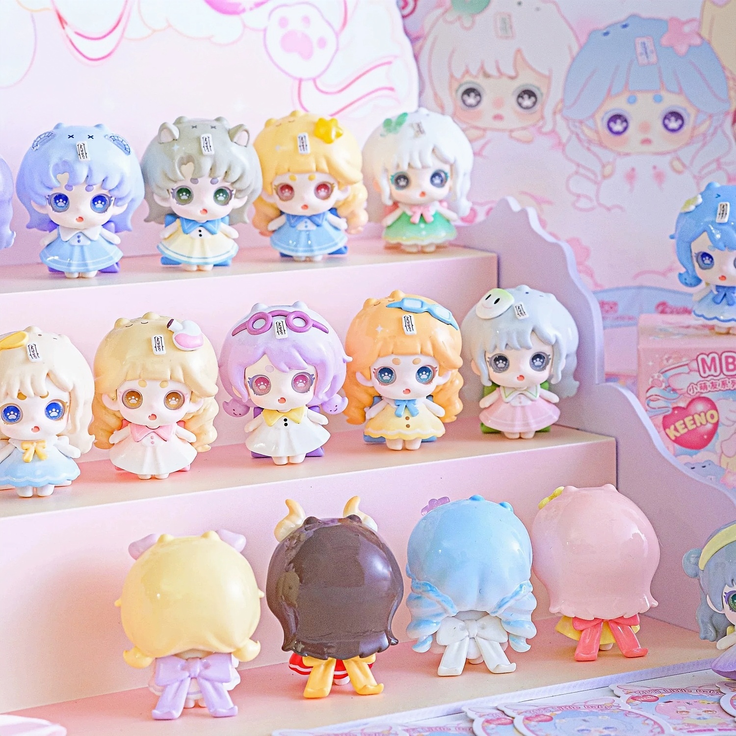 OUO KEENO MBTIちび萌フレ シリーズ ミニフィギュア ブラインドボックス 開封後キャンセル禁止