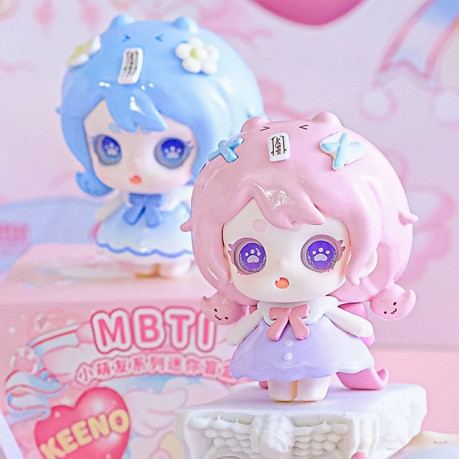 OUO KEENO MBTIちび萌フレ シリーズ ミニフィギュア ブラインドボックス 開封後キャンセル禁止