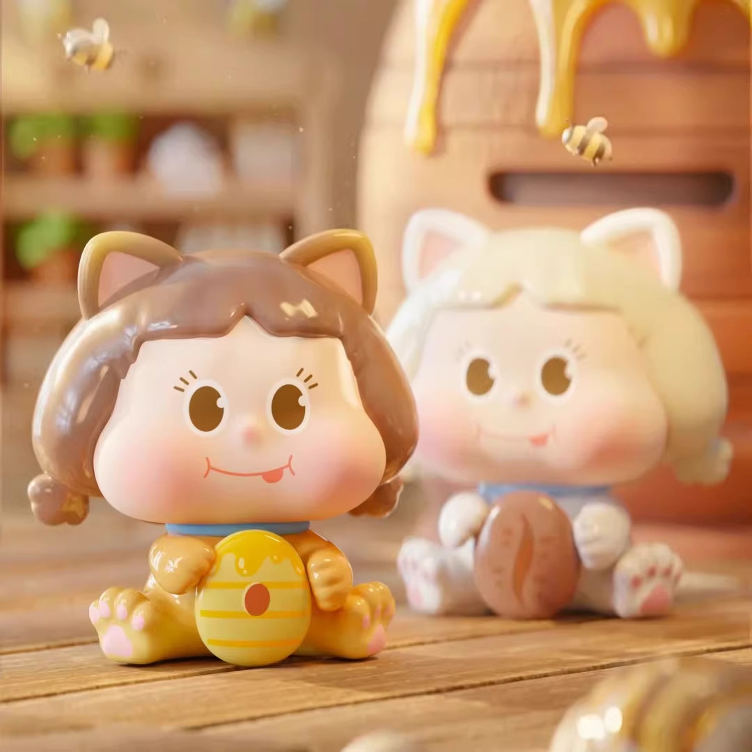 小布崎 ニャンニャン島 シリーズ ミニフィギュア ブラインドボックス 開封後キャンセル禁止