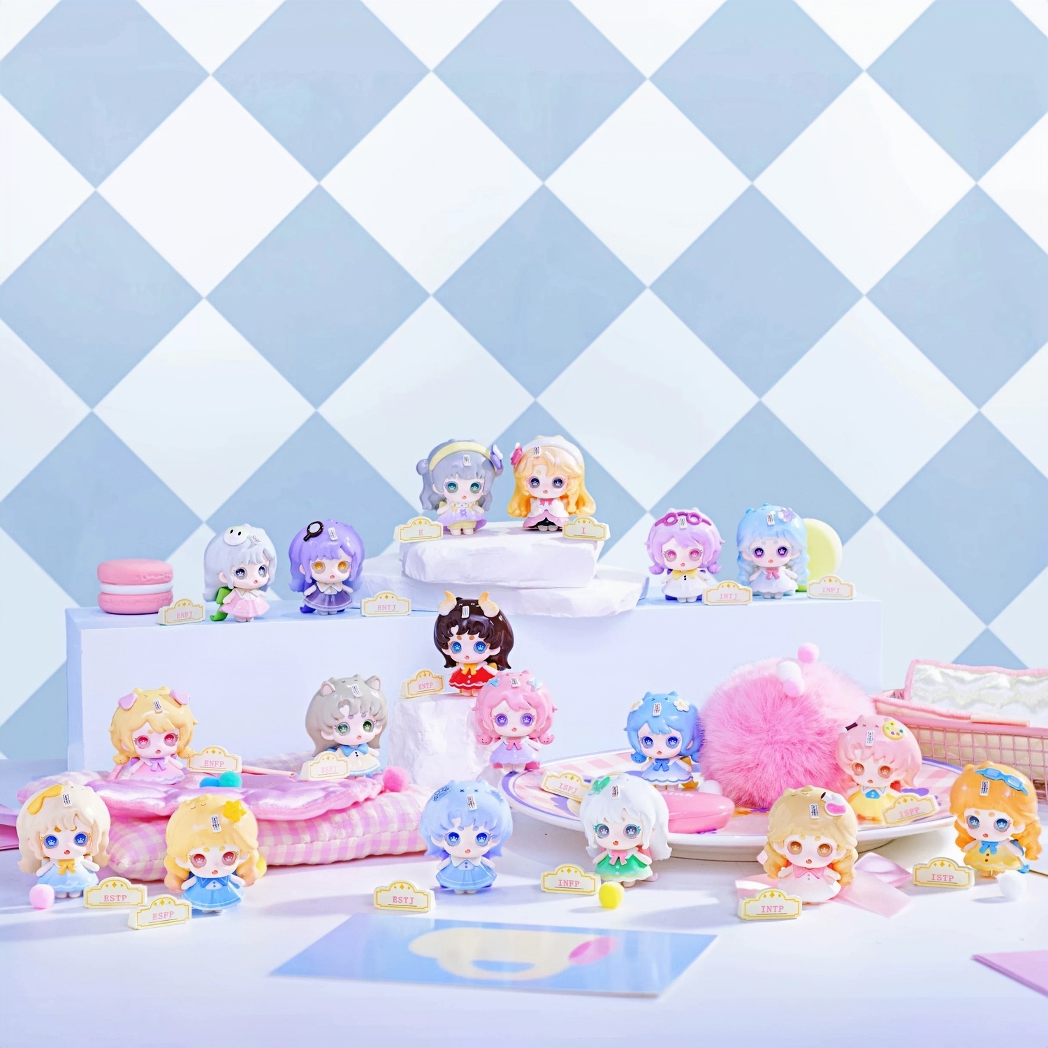 OUO KEENO MBTIちび萌フレ シリーズ ミニフィギュア ブラインドボックス 開封後キャンセル禁止
