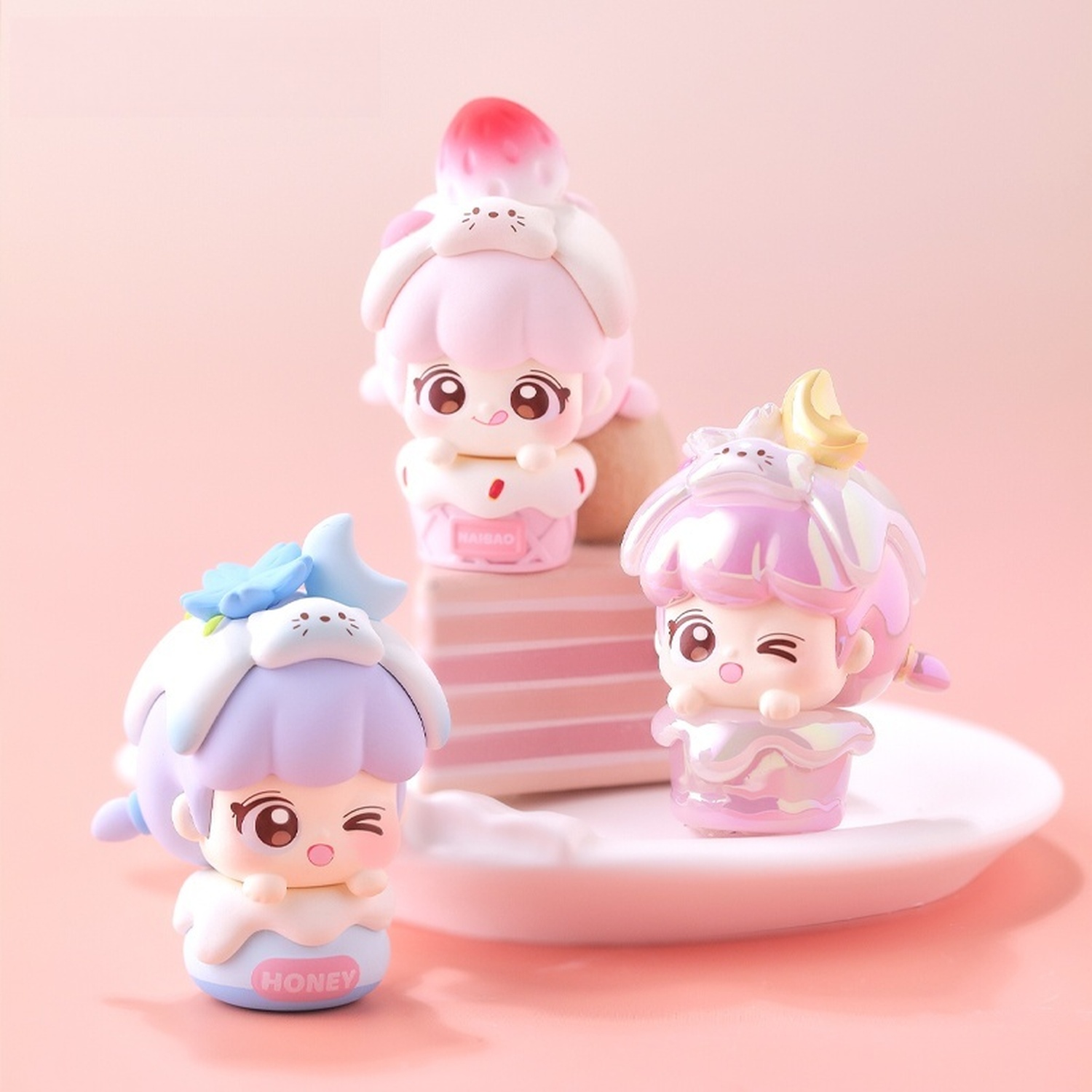 ナイバオ にゃんこティーパーティー シリーズ ミニフィギュア ブラインドボックス 開封後キャンセル禁止