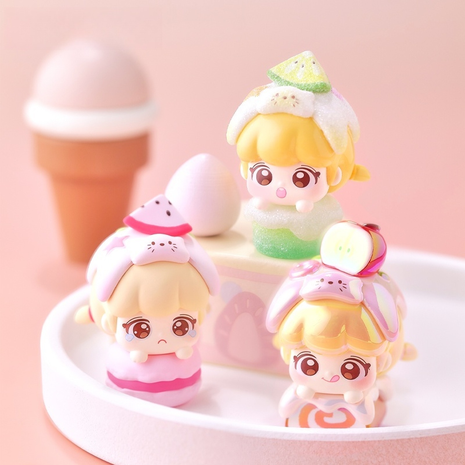 ナイバオ にゃんこティーパーティー シリーズ ミニフィギュア ブラインドボックス 開封後キャンセル禁止