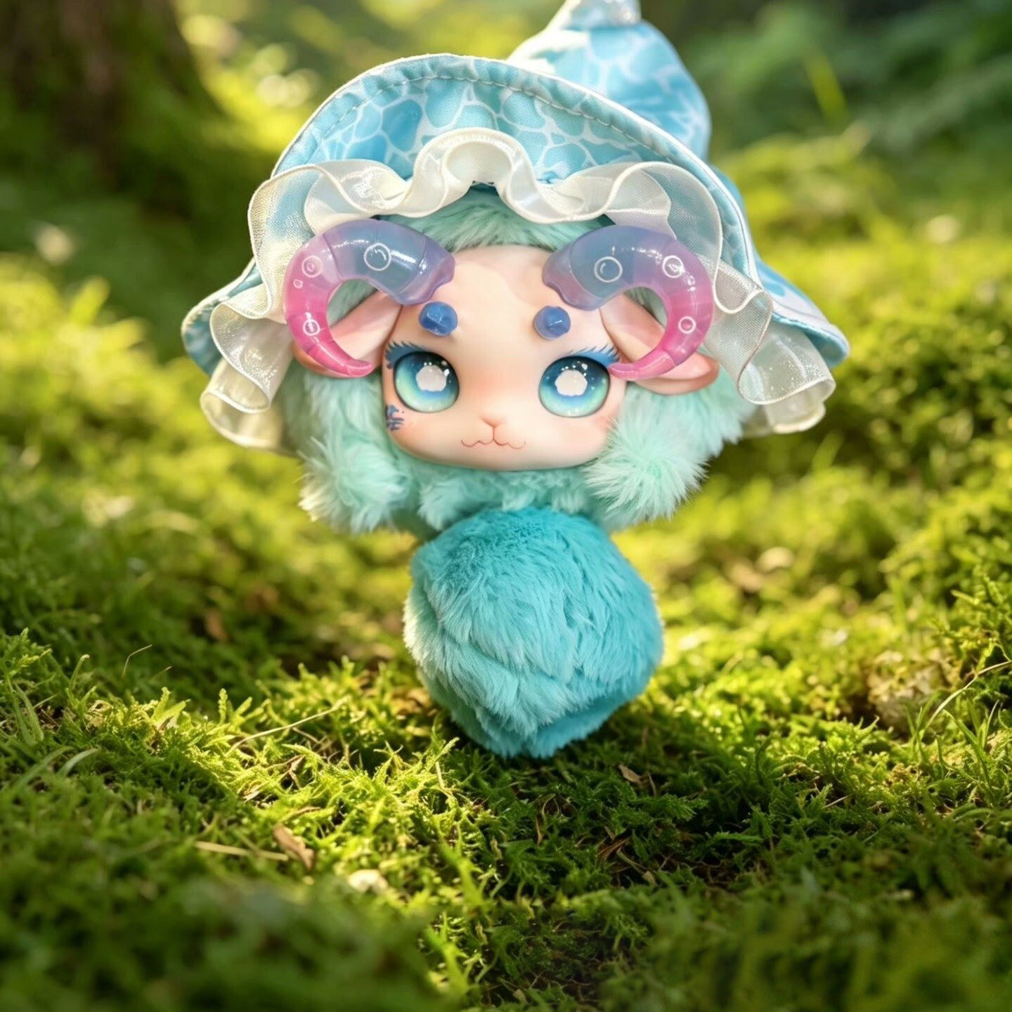 OD FECOCO 菲可可 霊境絨光シリーズ ぬいぐるみマスコット 毛绒掛け コレクションアイテム