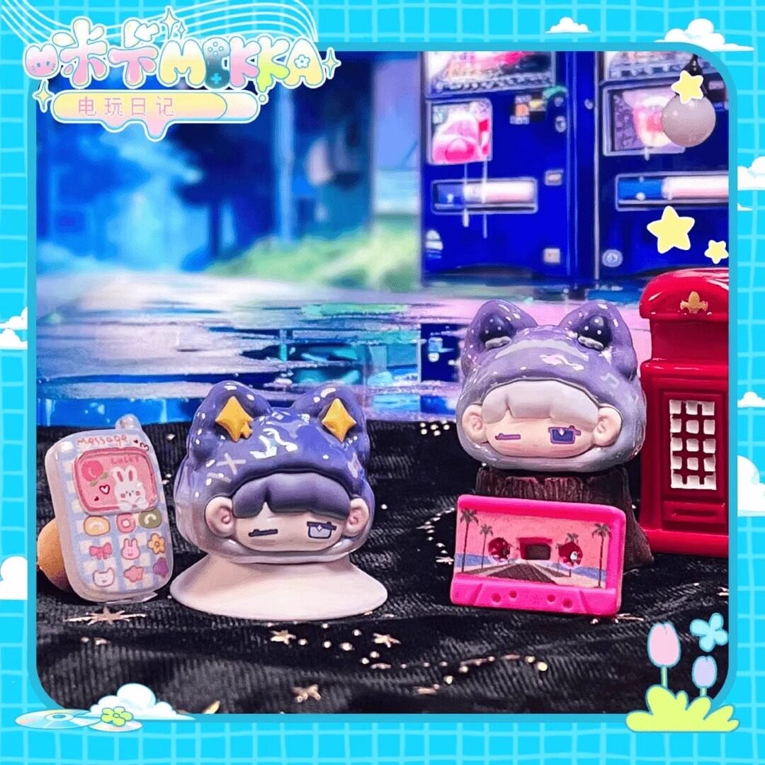 MIKKA ゲーム日記 シリーズ ミニフィギュア ブラインドボックス 開封後キャンセル禁止