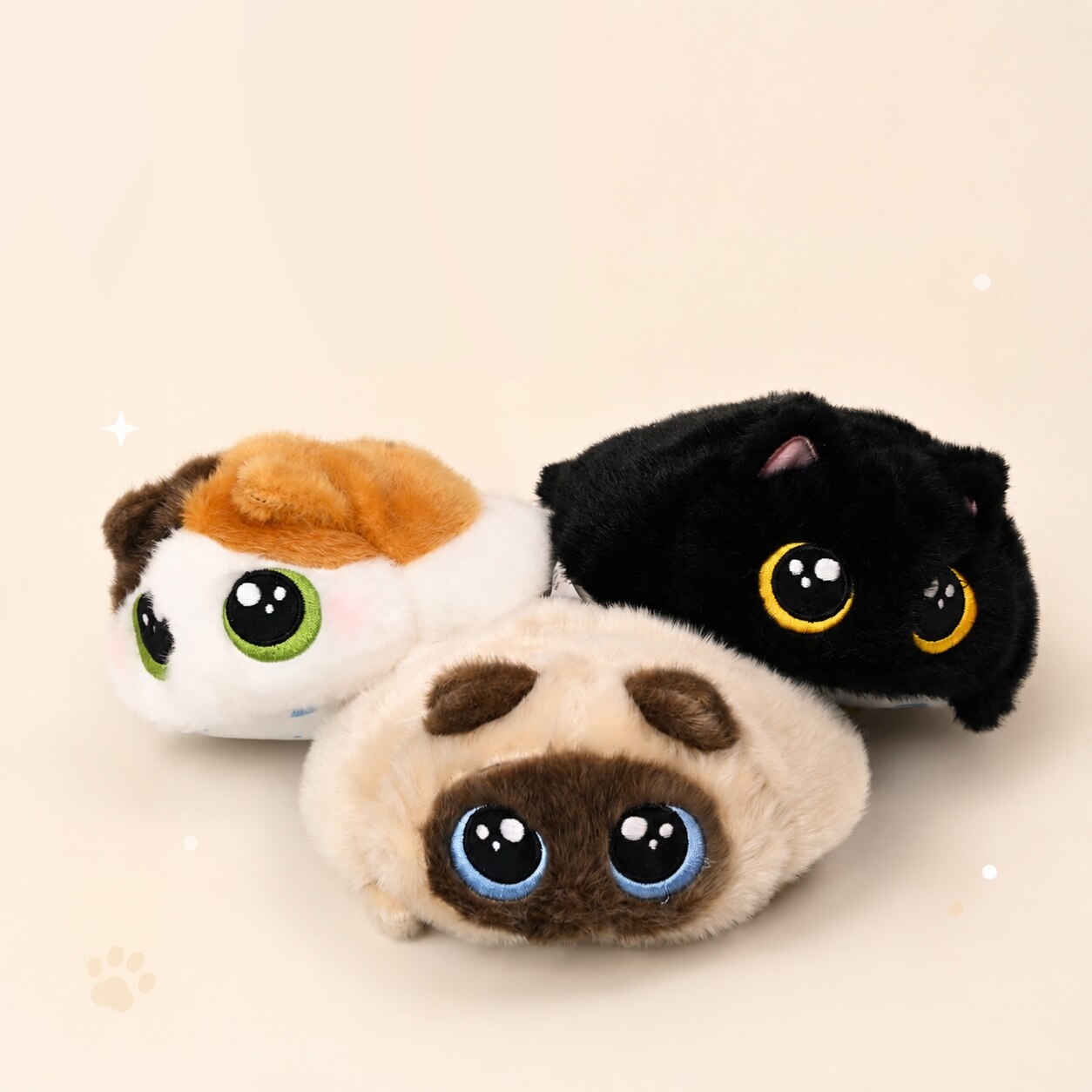 ぽっちゃり猫 もちもち積み重ね シリーズ ぬいぐるみ ブラインドボックス 開封後キャンセル禁止