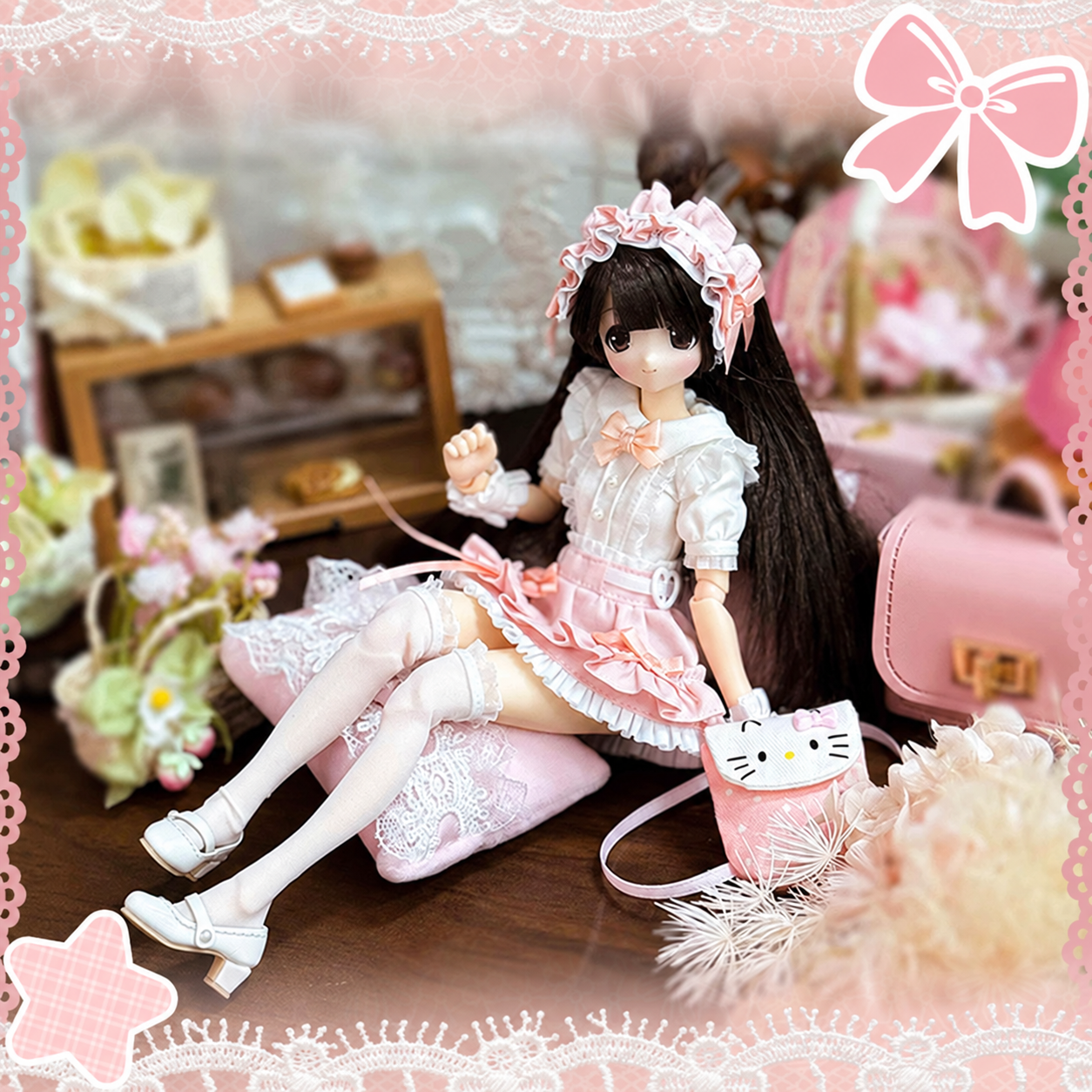 Overture 天使紀元シリーズ 1/8・特六サイズ用 BJDドール服 全3色 6点セット（服のみ・ドール本体なし）