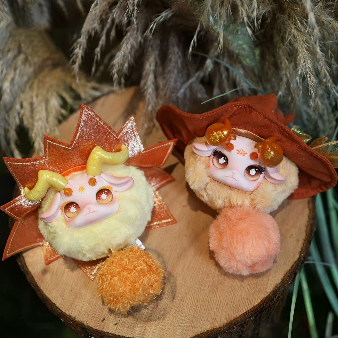 OD FECOCO 菲可可 霊境絨光シリーズ ぬいぐるみマスコット 毛绒掛け コレクションアイテム