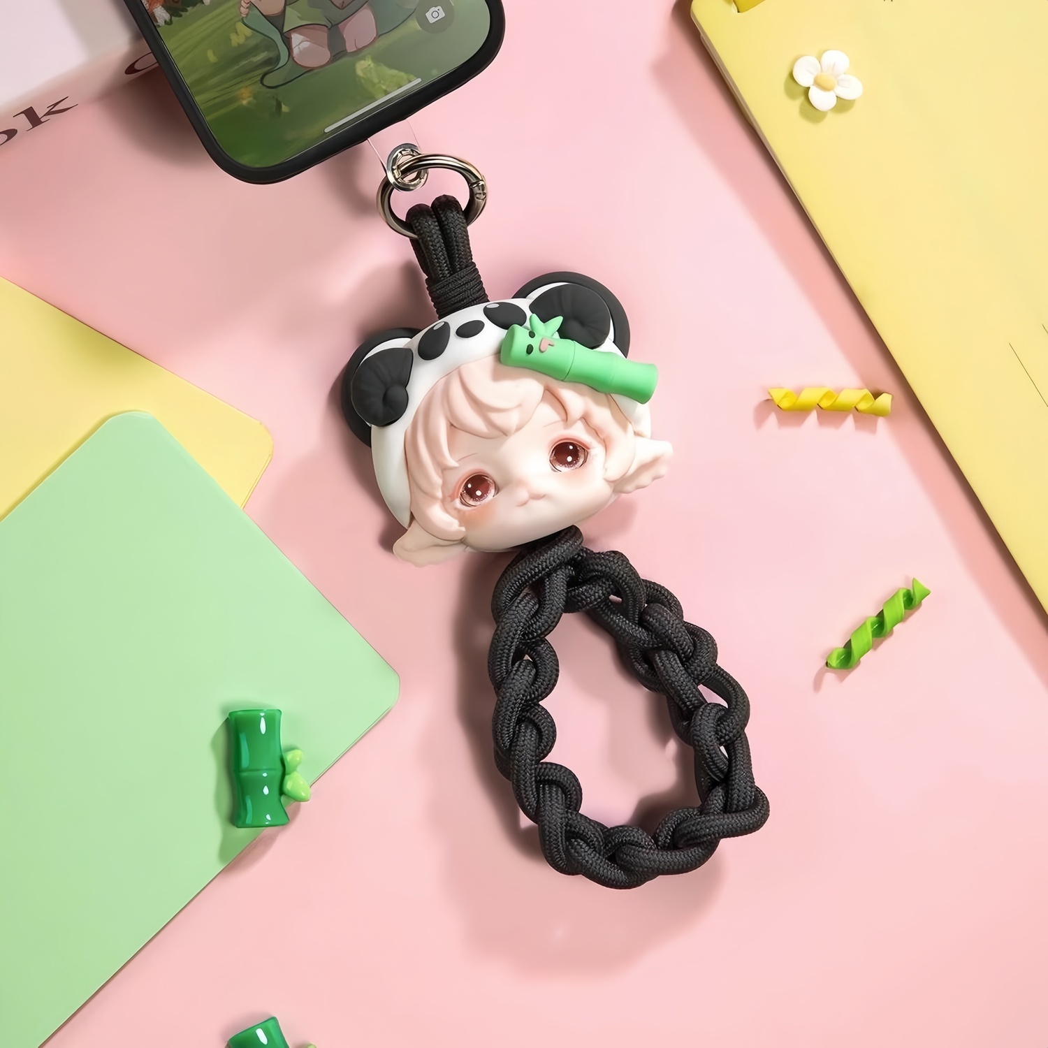 PinYun新作 MiMia パジャマパーティーシリーズ ブラインドボックス ストラップ 開封後キャンセル禁止