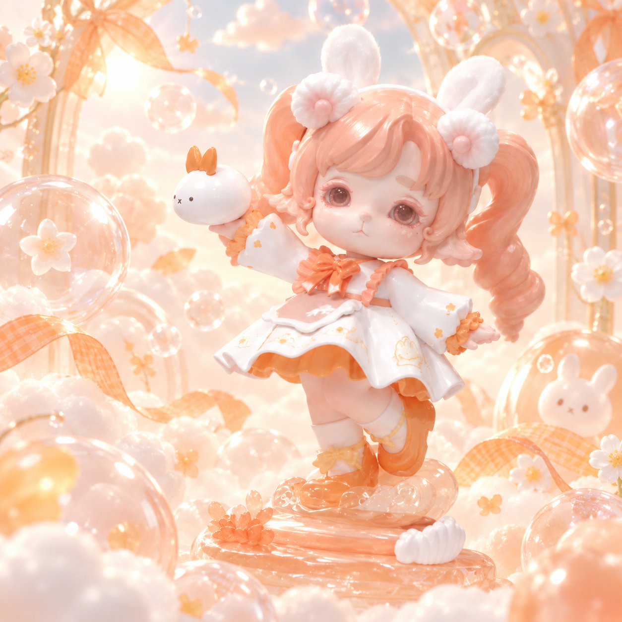 MiMiA 水の秘境シリーズ フィギュア ブラインドボックス