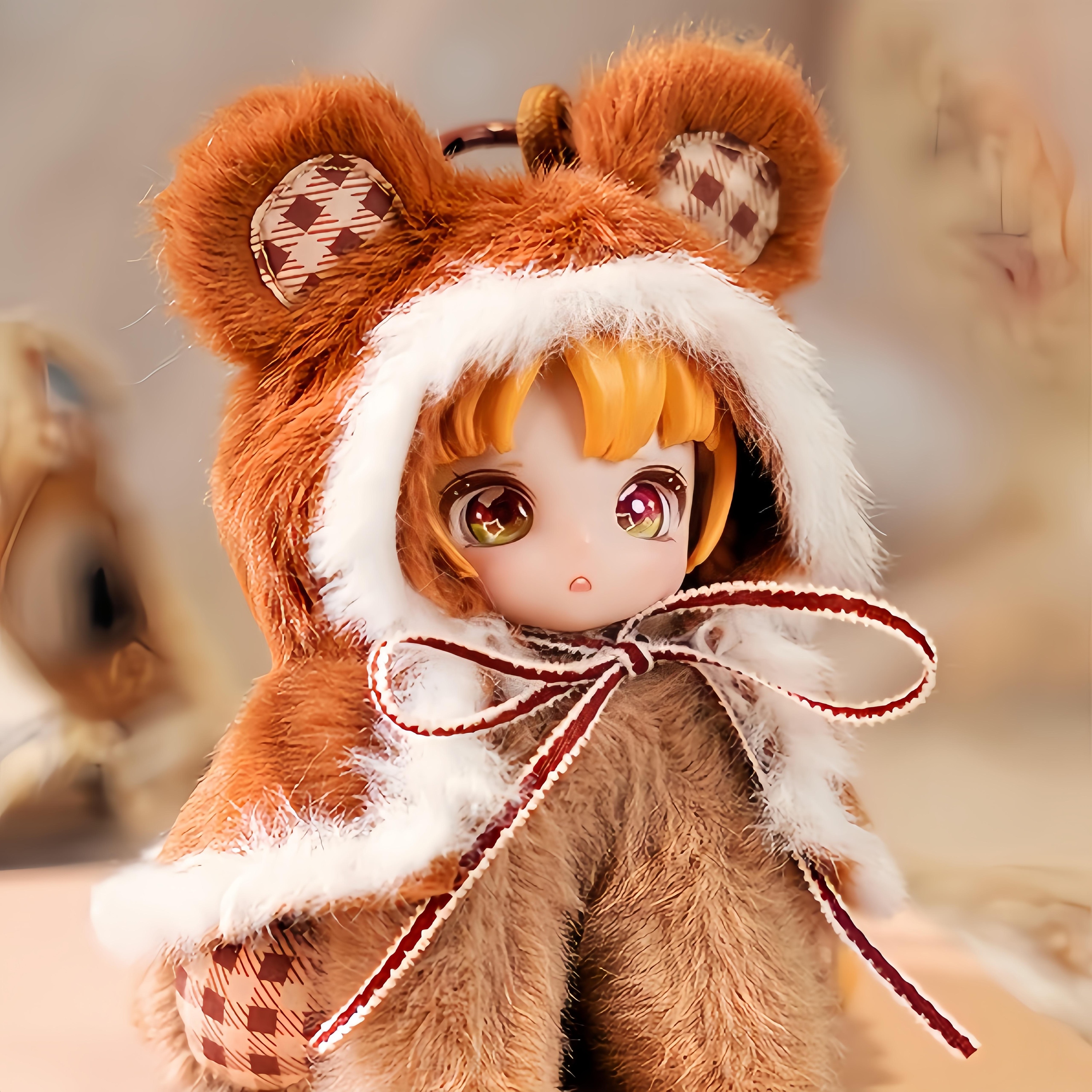 Dumia萌え獣シリーズ ストラップ ぬいぐるみ ブラインドボックス 開封後キャンセル禁止