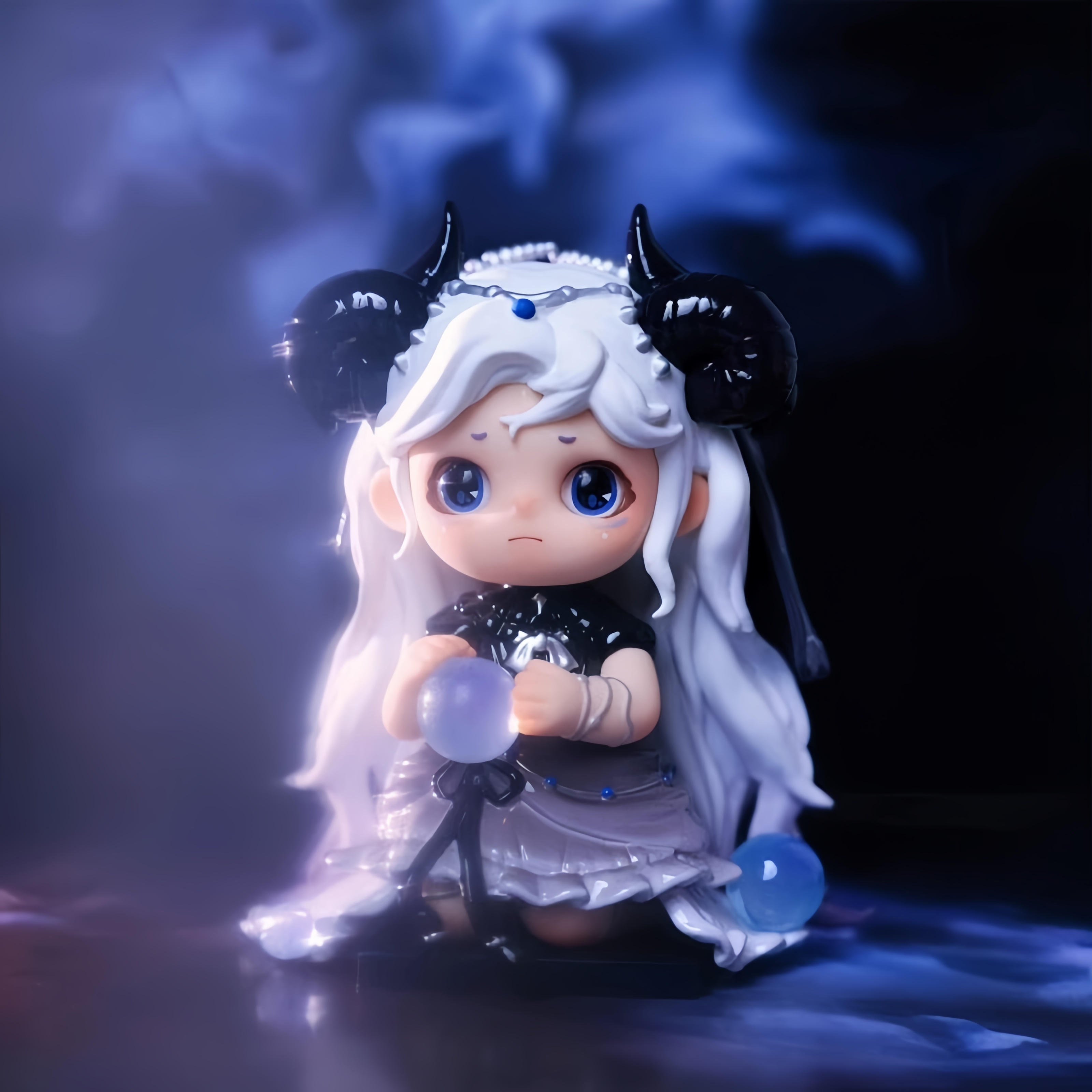 HeYone 蕎蕎光と暗夜の詩シリーズ フィギュア ブラインドボックス 開封後キャンセル禁止