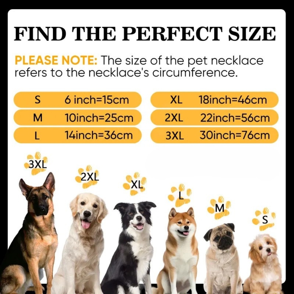 Personalised Beaded Name Dog Collar Durable Waterproof Dog Collar Handmade Gift for Pet Lover