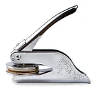 Custom Book Embosser | Handheld Book Embosser & Personalised Book Stamp for Readers