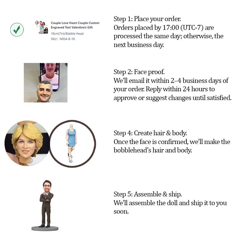 Boss's Day Gift Custom Female Boss Bobblehead in White Suit