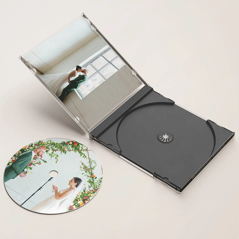 Personalised Song and Photo CD Mixtape 12 Songs Playlist with Custom Songs Case CD Wedding Gifts