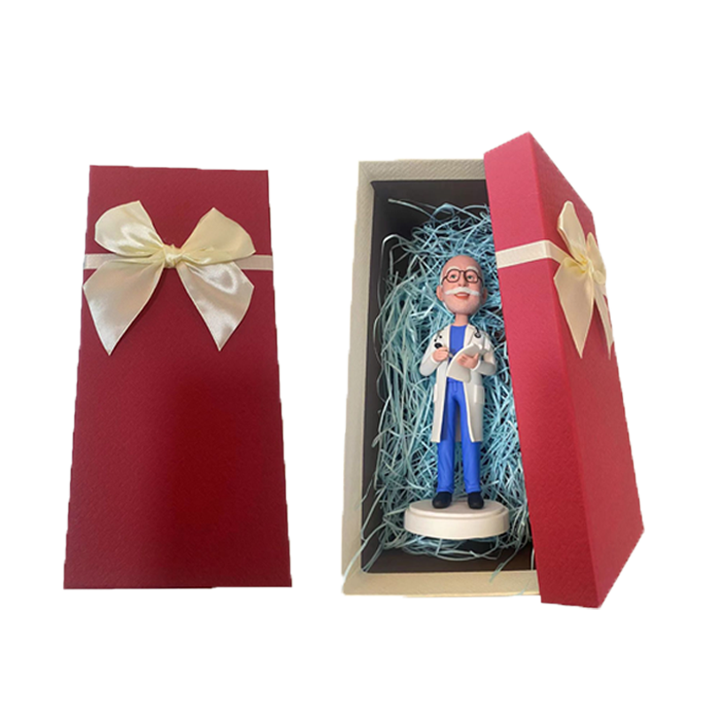 Handcraft Dad and Child Custom Bobblehead Fathers Day Gifts