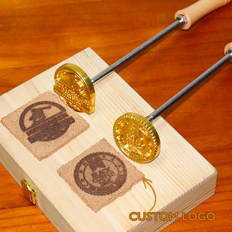 Custom Branding Iron for Woodworking and Leather Personalised Signature Wood Burning Stamp Gift for Dad