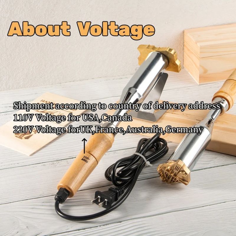 Custom Branding Iron for Woodworking and Leather Personalised Signature Wood Burning Stamp with Gift Box for Dad