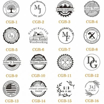 Custom Branding Iron for Woodworking and Leather Personalised Signature Wood Burning Stamp with Gift Box for Dad