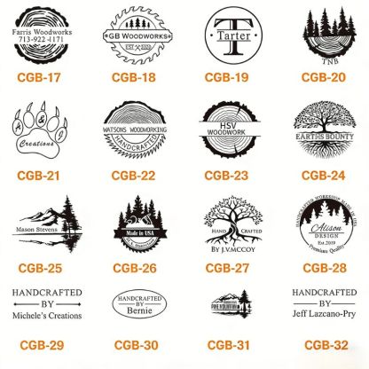 Custom Branding Iron for Woodworking and Leather Personalised Signature Wood Burning Stamp with Gift Box for Dad