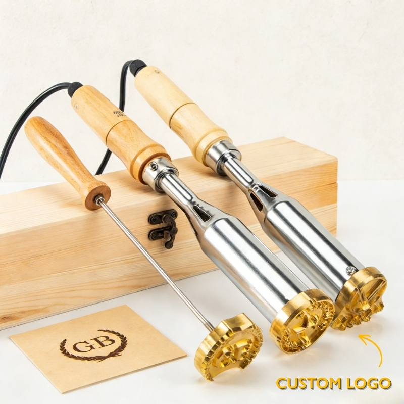 Custom Branding Iron for Woodworking and Leather Personalised Signature Wood Burning Stamp Gift for Dad