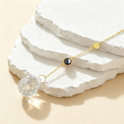 Personalised Sunburst Photo Otama Custom Projection Ornaments Gift for Christmas